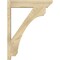 Ekena Millwork Legacy Slat Rough Sawn Outlooker, Douglas Fir, 6"W x 26"D x 34"H OUT06X26X34LEC06RDF - alternate 4